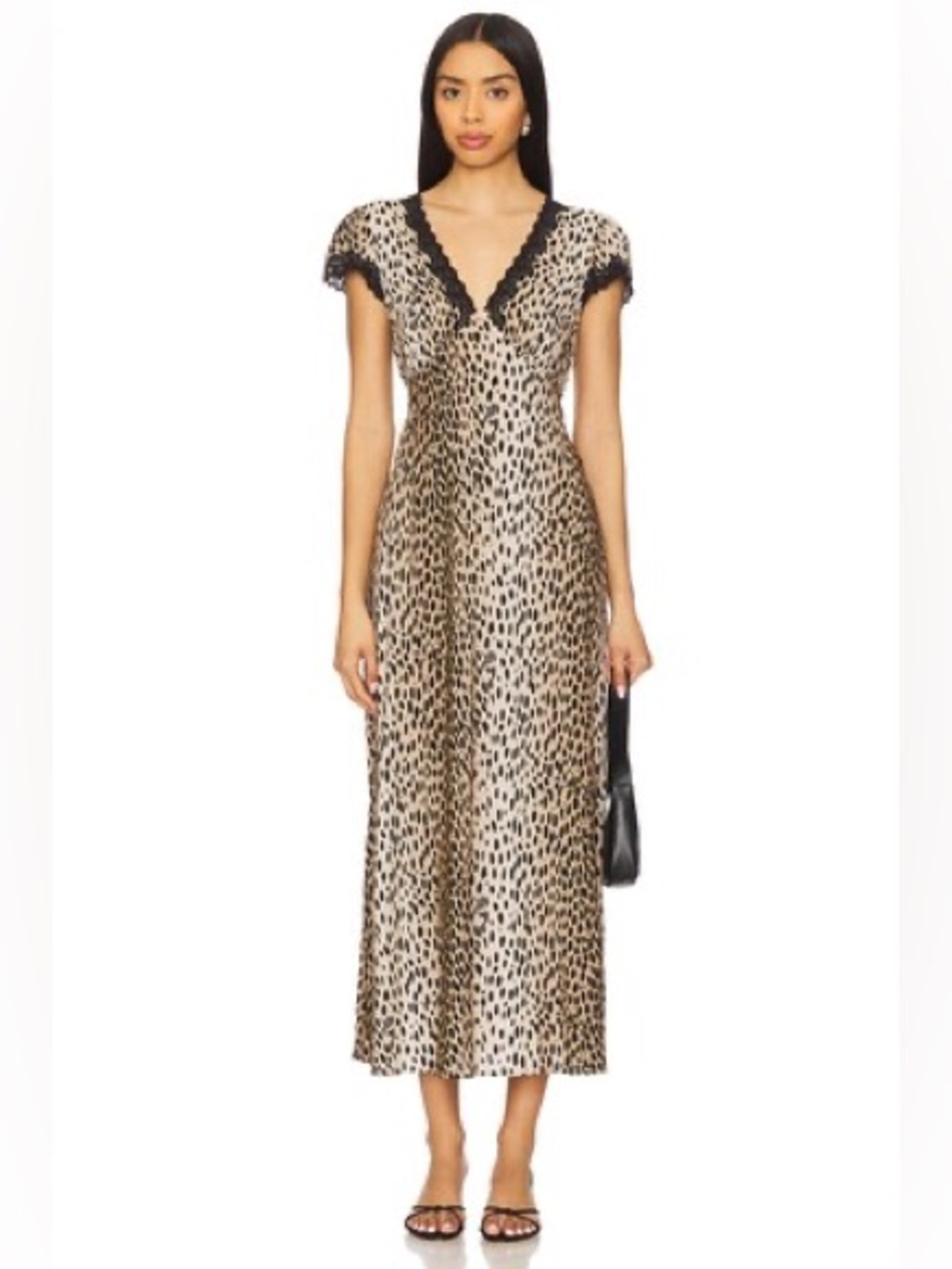 Clarice Rixo midi dress in Antelope - Picture 2 of 10